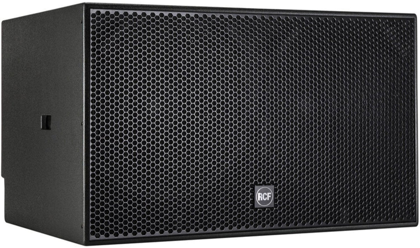 RCF S 8028 II Passive Dual 18 Inch Bass Reflex Subwoofer - 3000 Watt RMS - Black - PSSL ProSound and Stage Lighting