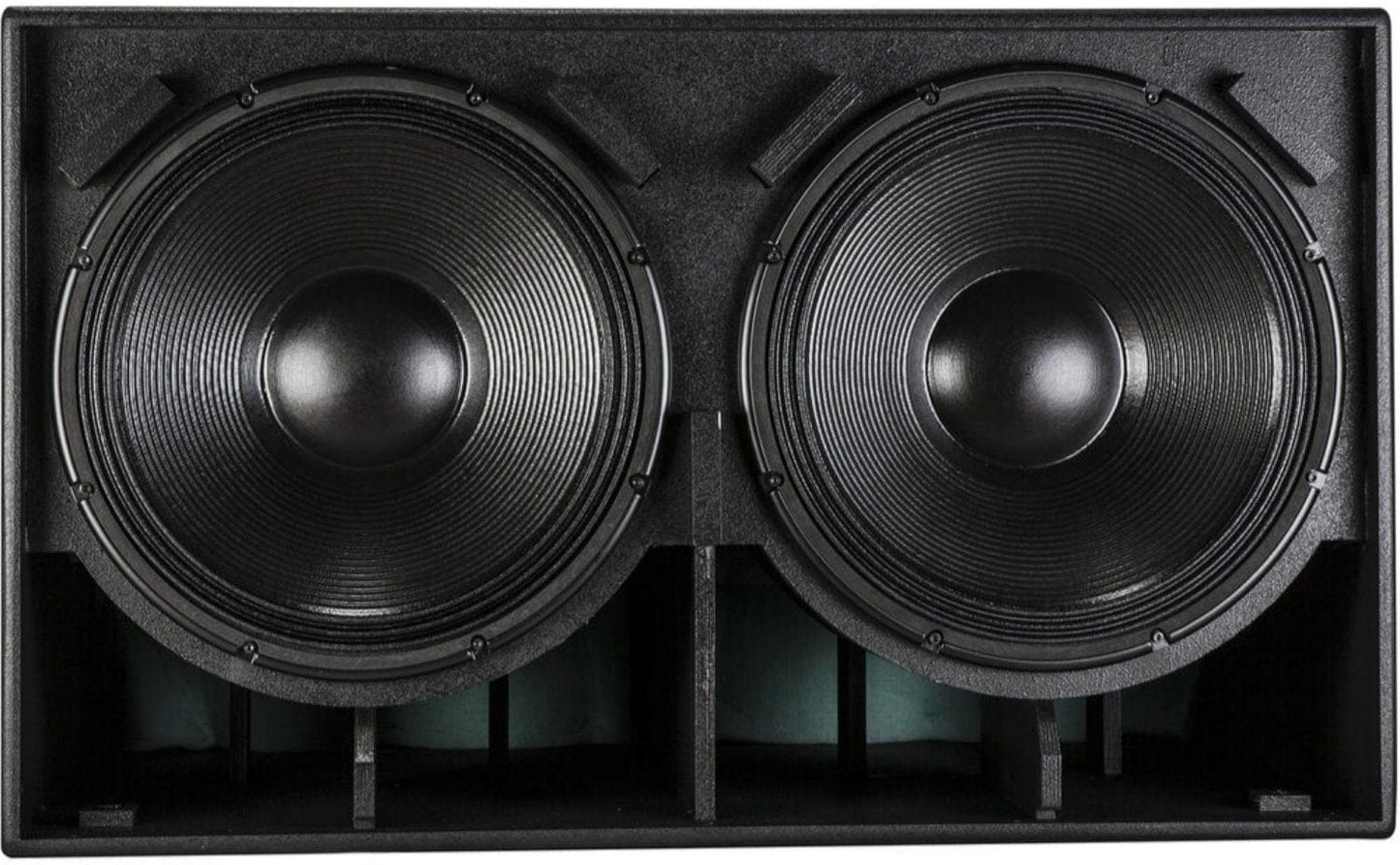 RCF S 8028 II Passive Dual 18 Inch Bass Reflex Subwoofer - 3000 Watt RMS - Black - PSSL ProSound and Stage Lighting