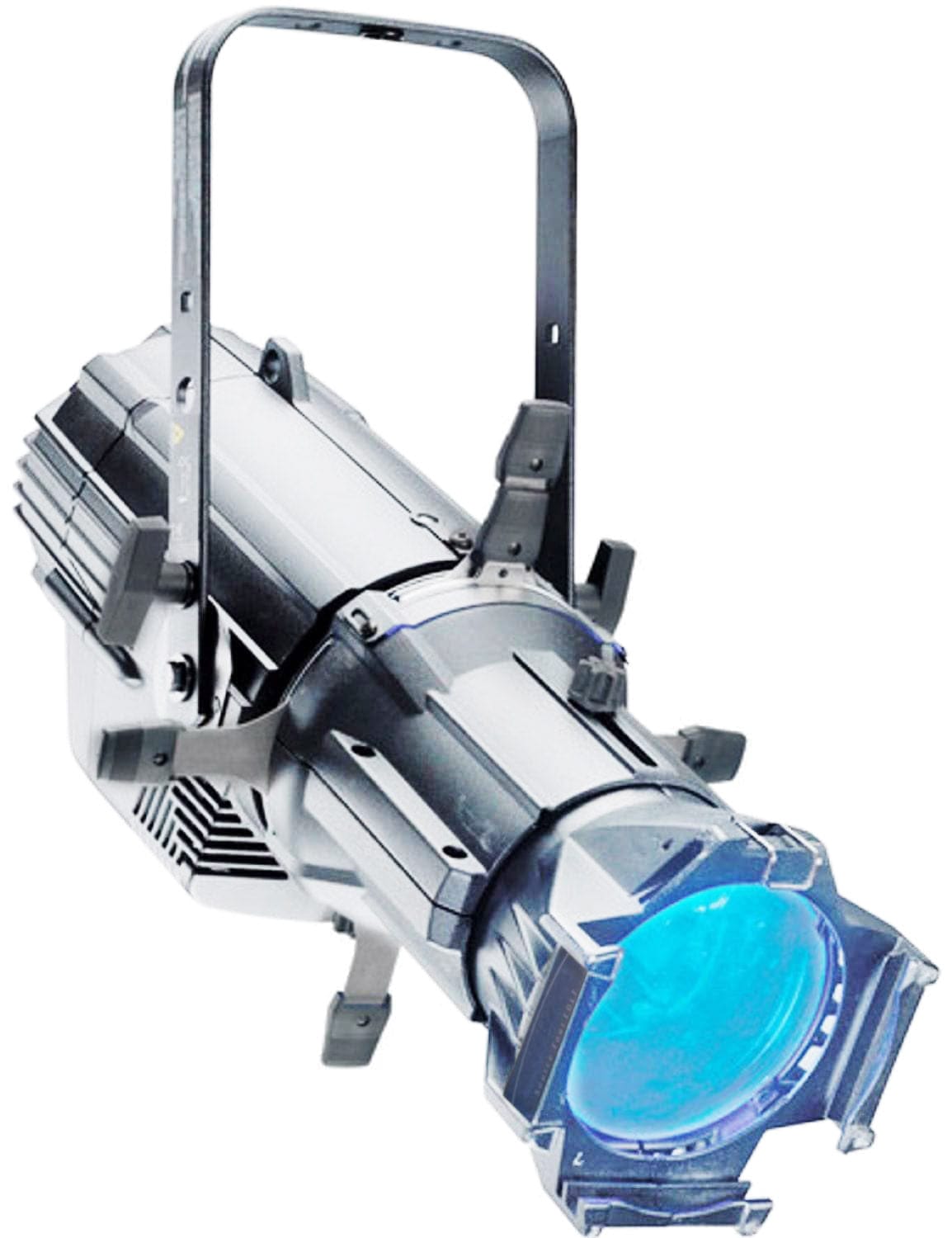 ETC Source Four LED Series 2 Lustr Ellipsoidal Light Engine with Shutter Barrel and 19-Degree EDLT Lens - Silver - PSSL ProSound and Stage Lighting