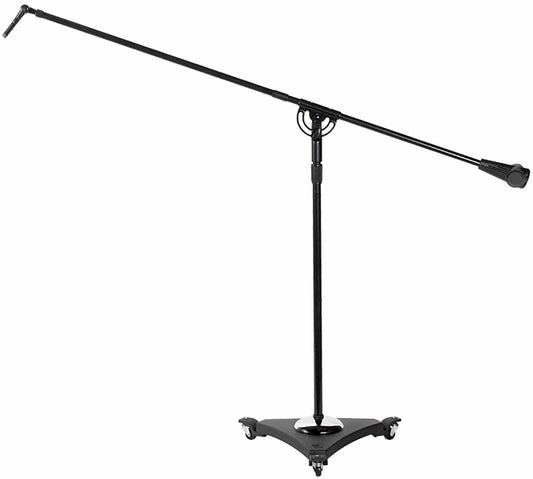 AtlasIED SB36WE Studio Boom Microphone Stand with Air Suspension System - 49-73 Inch - Black - PSSL ProSound and Stage Lighting