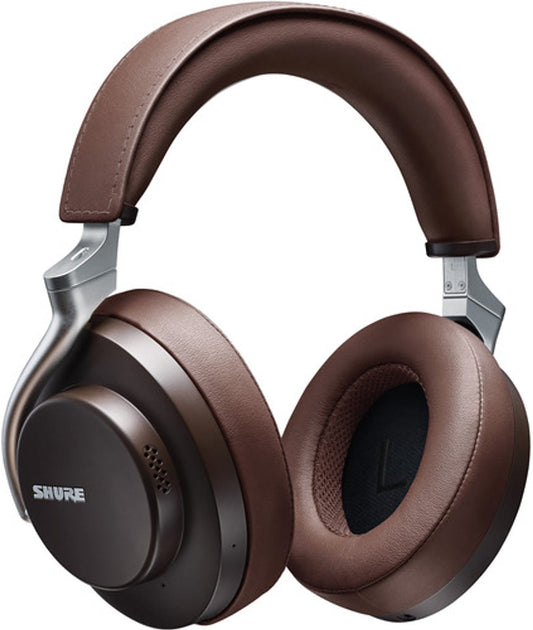 Shure SBH2350-BR AONIC 50 GEN 2 Wireless Noise Cancelling Headphones - Dark Brown - PSSL ProSound and Stage Lighting