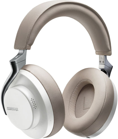 Shure SBH2350-WH AONIC 50 Wireless Noise-Canceling Headphones - White - PSSL ProSound and Stage Lighting