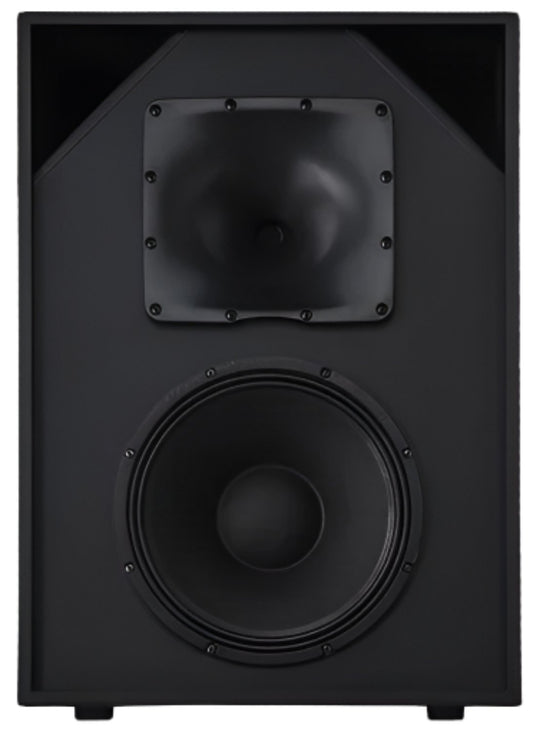 Q-SYS SC-1120 Passive 2-Way 12-inch Small Room Screen Channel Loudspeaker - Black - PSSL ProSound and Stage Lighting