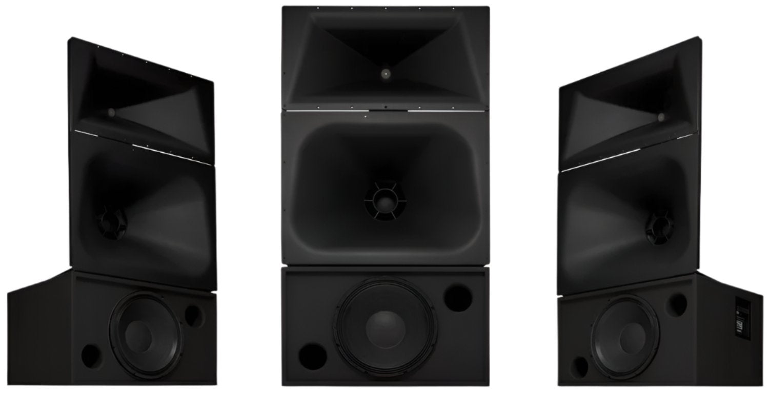 Q-SYS SC-414 Tri or Quad-Amp 4-Way 1x15-inch Cinema Loudspeaker System with LF-4115 and MHV-1090 - PSSL ProSound and Stage Lighting