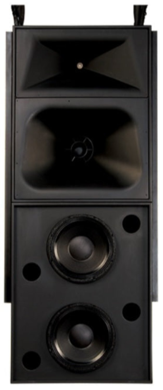 Q-SYS SC-423C-F Flyable Bi-Amp 3-Way 2x15-inch Cinema Speaker System with LF-4215-F and MH-1075C-F - PSSL ProSound and Stage Lighting