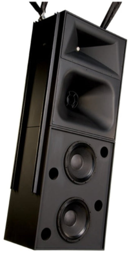 Q-SYS SC-423C-F Flyable Bi-Amp 3-Way 2x15-inch Cinema Speaker System with LF-4215-F and MH-1075C-F - PSSL ProSound and Stage Lighting