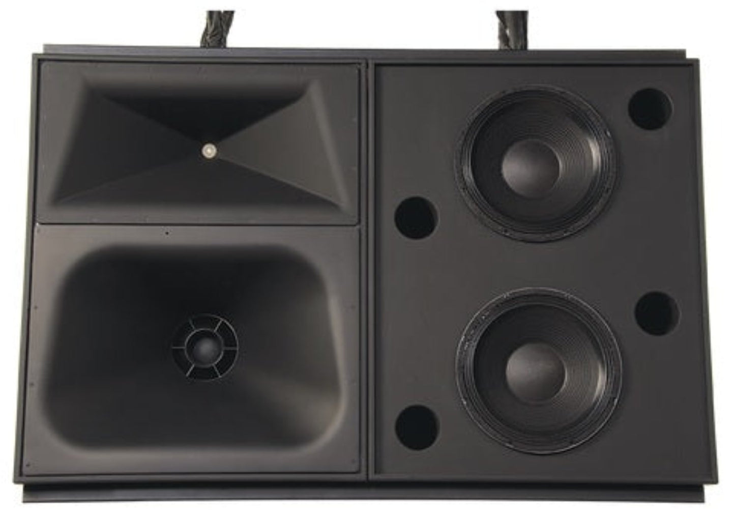 Q-SYS SC-424-8F Tri-Amp 4-Way 2x15-inch Cinema Loudspeaker System with LF-4215-8F and MHV-1090F - PSSL ProSound and Stage Lighting