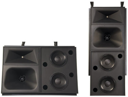 Q-SYS SC-424-8F Tri-Amp 4-Way 2x15-inch Cinema Loudspeaker System with LF-4215-8F and MHV-1090F - PSSL ProSound and Stage Lighting