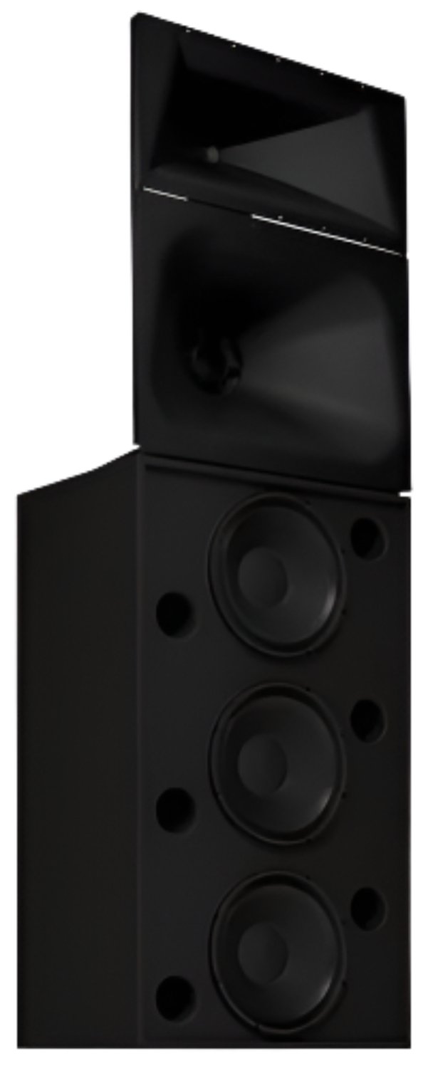 Q-SYS SC-434 Tri or Quad-Amp 4-Way 3x15-inch Cinema Loudspeaker System with LF-4315 and MHV-1090 - PSSL ProSound and Stage Lighting