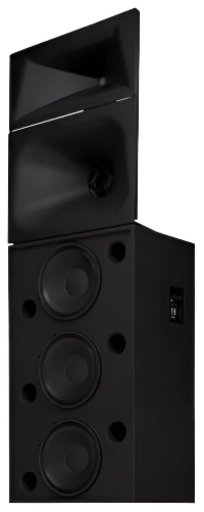 Q-SYS SC-434 Tri or Quad-Amp 4-Way 3x15-inch Cinema Loudspeaker System with LF-4315 and MHV-1090 - PSSL ProSound and Stage Lighting