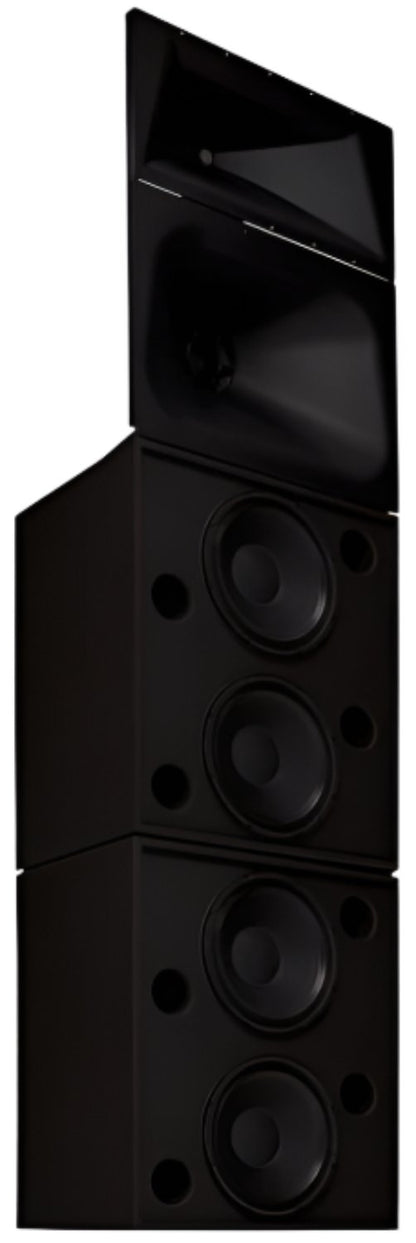 Q-SYS SC-443C Bi or Tri-Amp 3-Way 4x15-inch Cinema Loudspeaker System with 2x LF-4215 and MH-1075C - PSSL ProSound and Stage Lighting