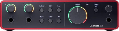 Focusrite Scarlett 2i2 Studio 4th Gen Recording Bundle - PSSL ProSound and Stage Lighting