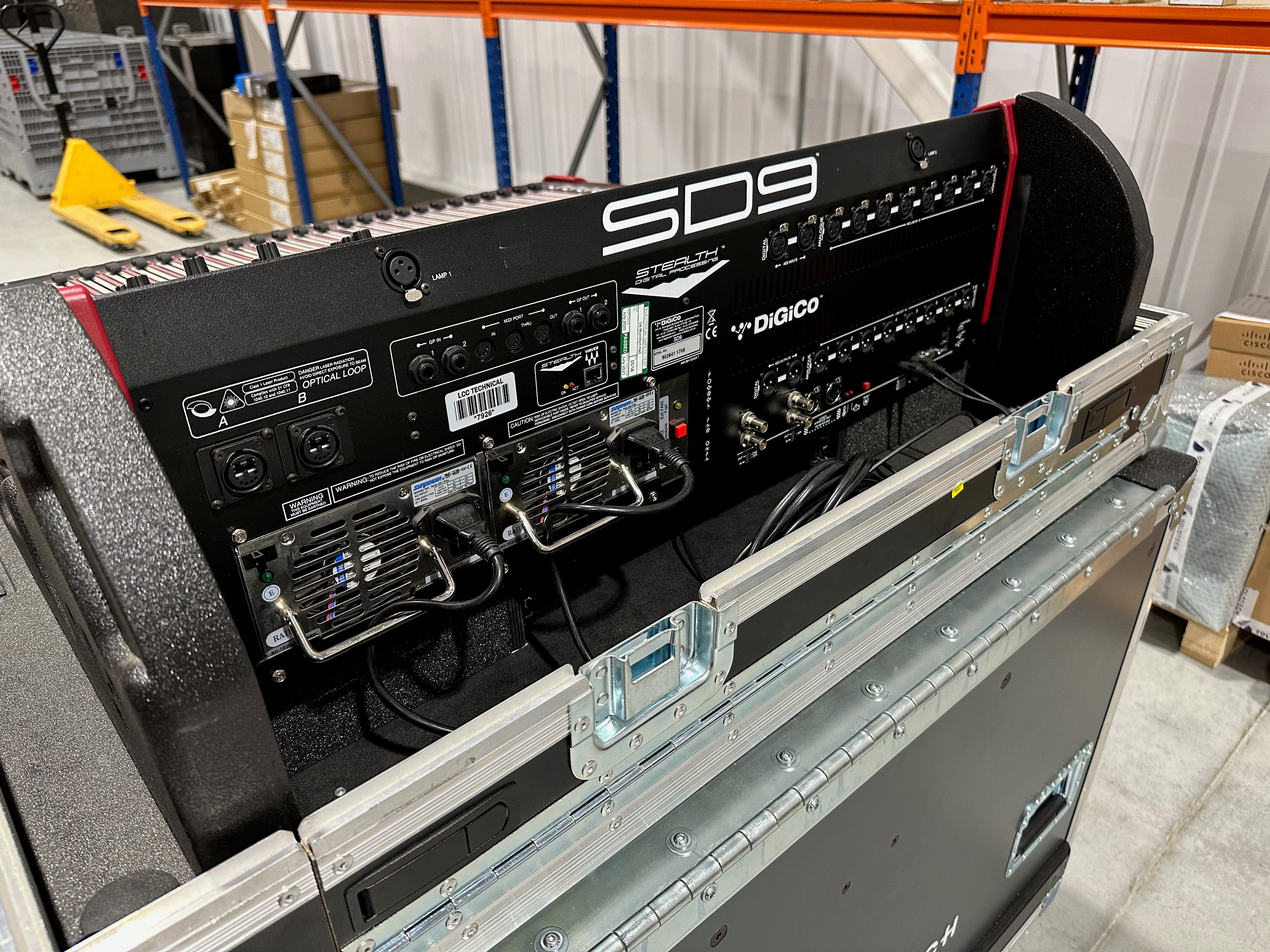 DiGiCo SD9 Used Console Package – Solotech