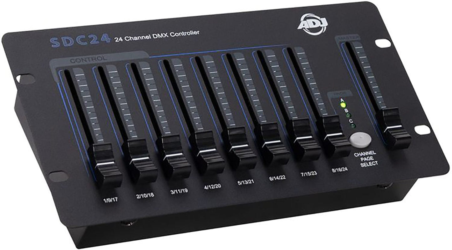 ADJ American DJ SDC24 24-Channel DMX Controller with Wired Digital Communication Network - PSSL ProSound and Stage Lighting