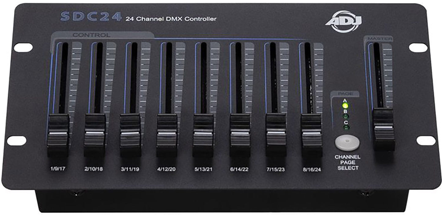 ADJ American DJ SDC24 24-Channel DMX Controller with Wired Digital Communication Network - PSSL ProSound and Stage Lighting