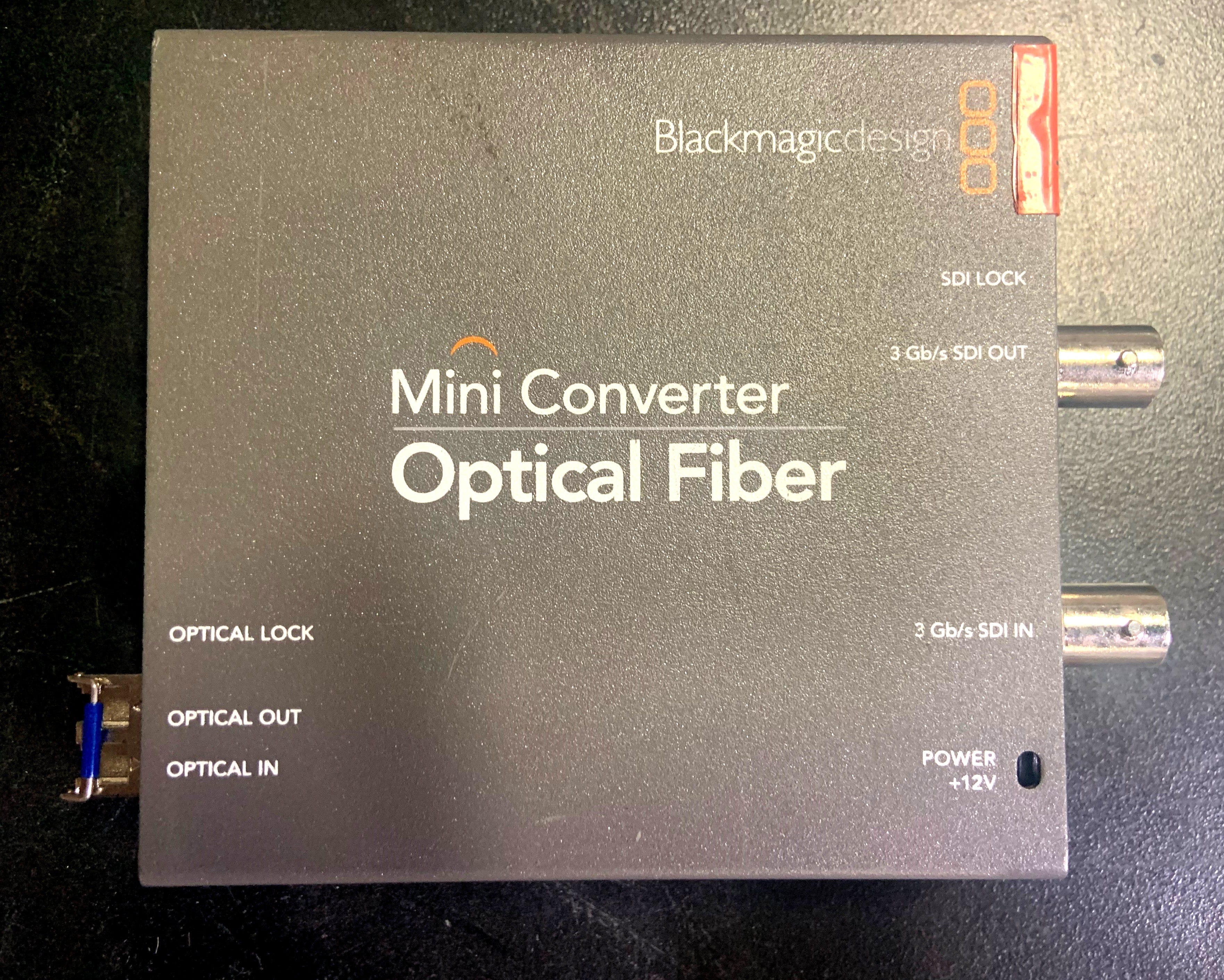 Blackmagic Design SDI to Fiber Bi-Directional Converter 3G-SDI
