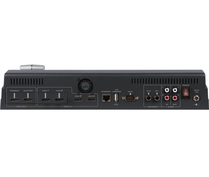 Datavideo SE-500HD 4 input HDMI 1080p video switcher with built-in audio mixer.