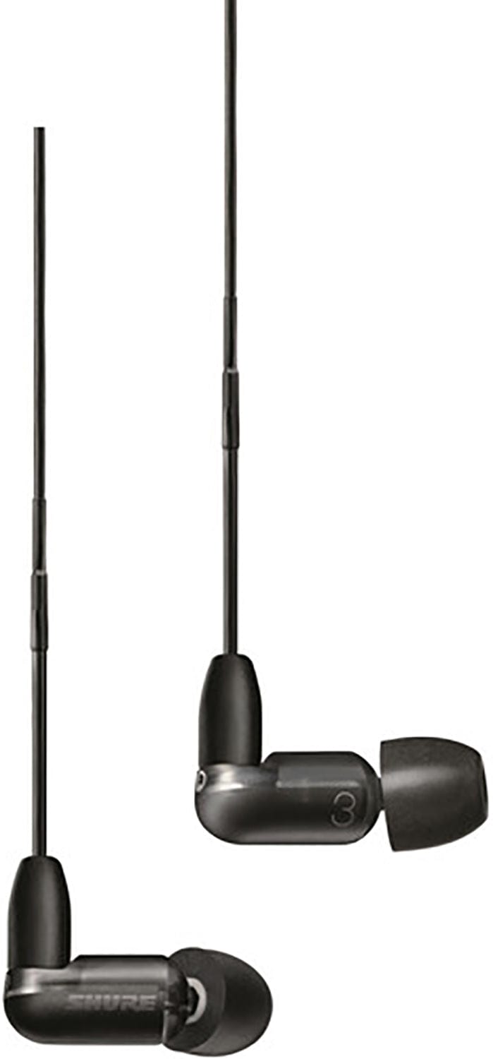 Shure SE31BABKUNI AONIC 3 Sound Isolating Earphones - Black - PSSL ProSound and Stage Lighting