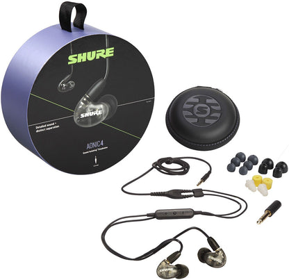 Shure SE42HYBK+UNI AONIC 4 Sound Isolating Earphones - Black - PSSL ProSound and Stage Lighting