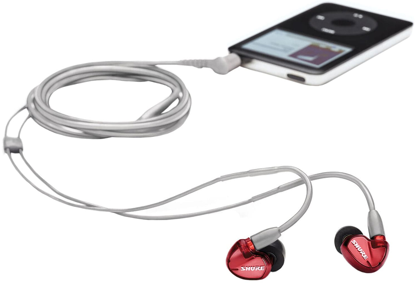 Shure SE535LTD Sound Isolating In-Ear Monitor Earphones - Red - PSSL ProSound and Stage Lighting