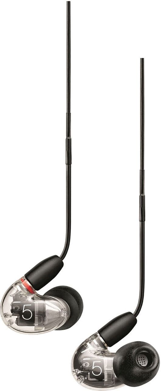 Shure SE53BACL+UNI AONIC 5 Sound Isolating Earphones - Clear - PSSL ProSound and Stage Lighting