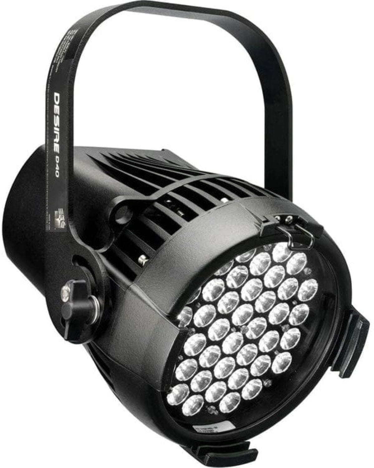 ETC Desire D40 Studio HD LED Par w/ Edison Plug, Black - PSSL ProSound and Stage Lighting