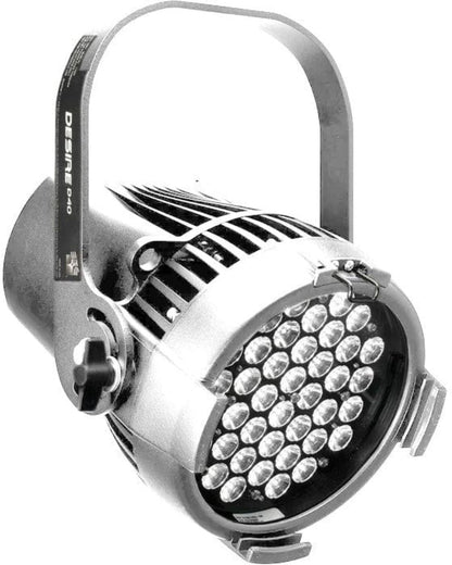 ETC Desire D40 Lustr+ LED Par w/ Edison Plug, Silver - PSSL ProSound and Stage Lighting