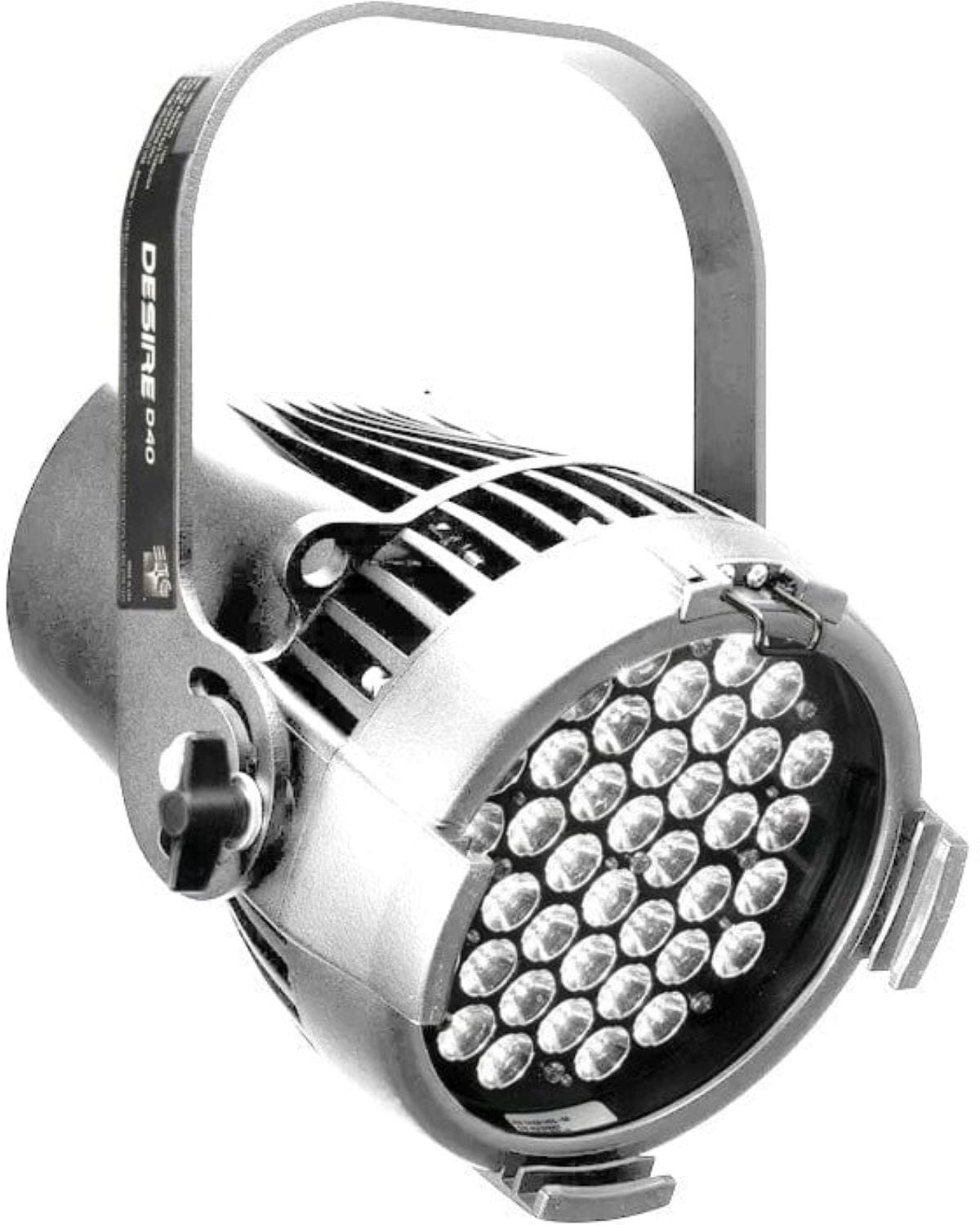 ETC Desire D40 Studio Tungsten LED Par, w/ Edison Plug, Silver - PSSL ProSound and Stage Lighting