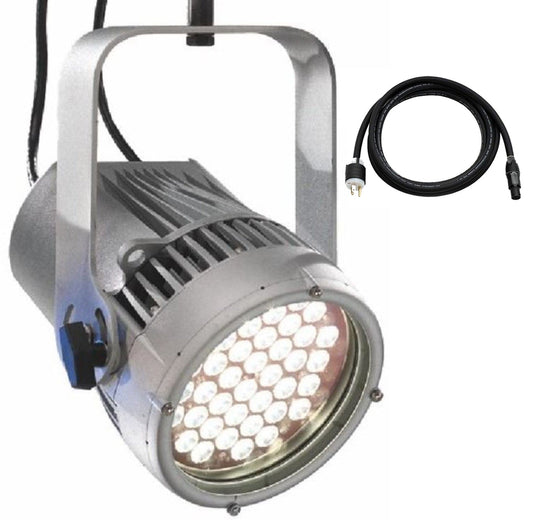 ETC Selador Desire D40XTI Studio Daylight LED Par w/ Edison Plug, Silver - PSSL ProSound and Stage Lighting