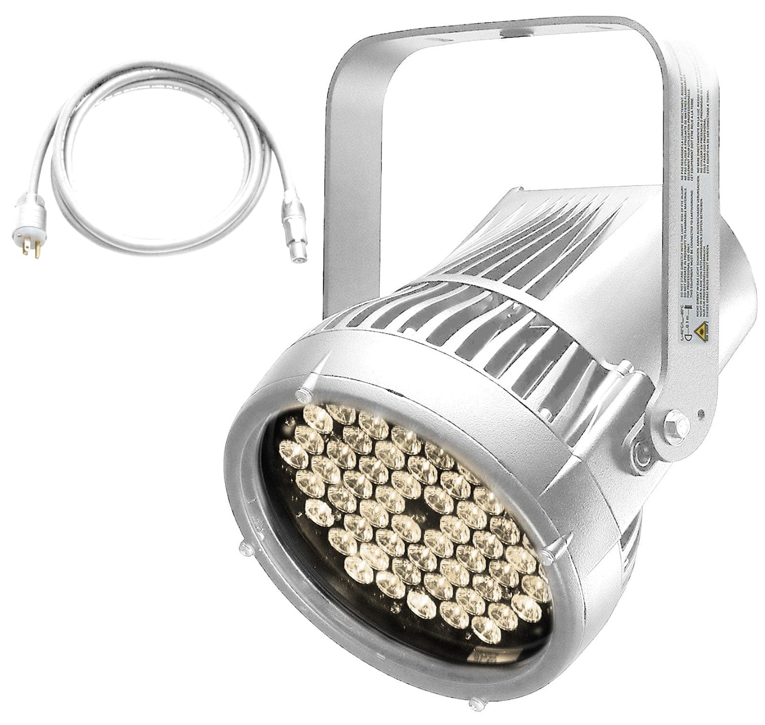 ETC Desire D60X Studio Daylight LED Par w/ Edison Plug, White - PSSL ProSound and Stage Lighting