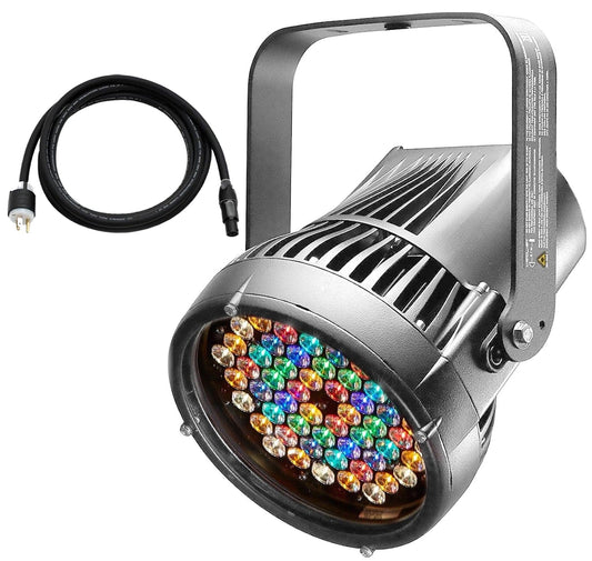 ETC Desire D60X Studio HD LED Par w/ Edison Plug, Silver - PSSL ProSound and Stage Lighting