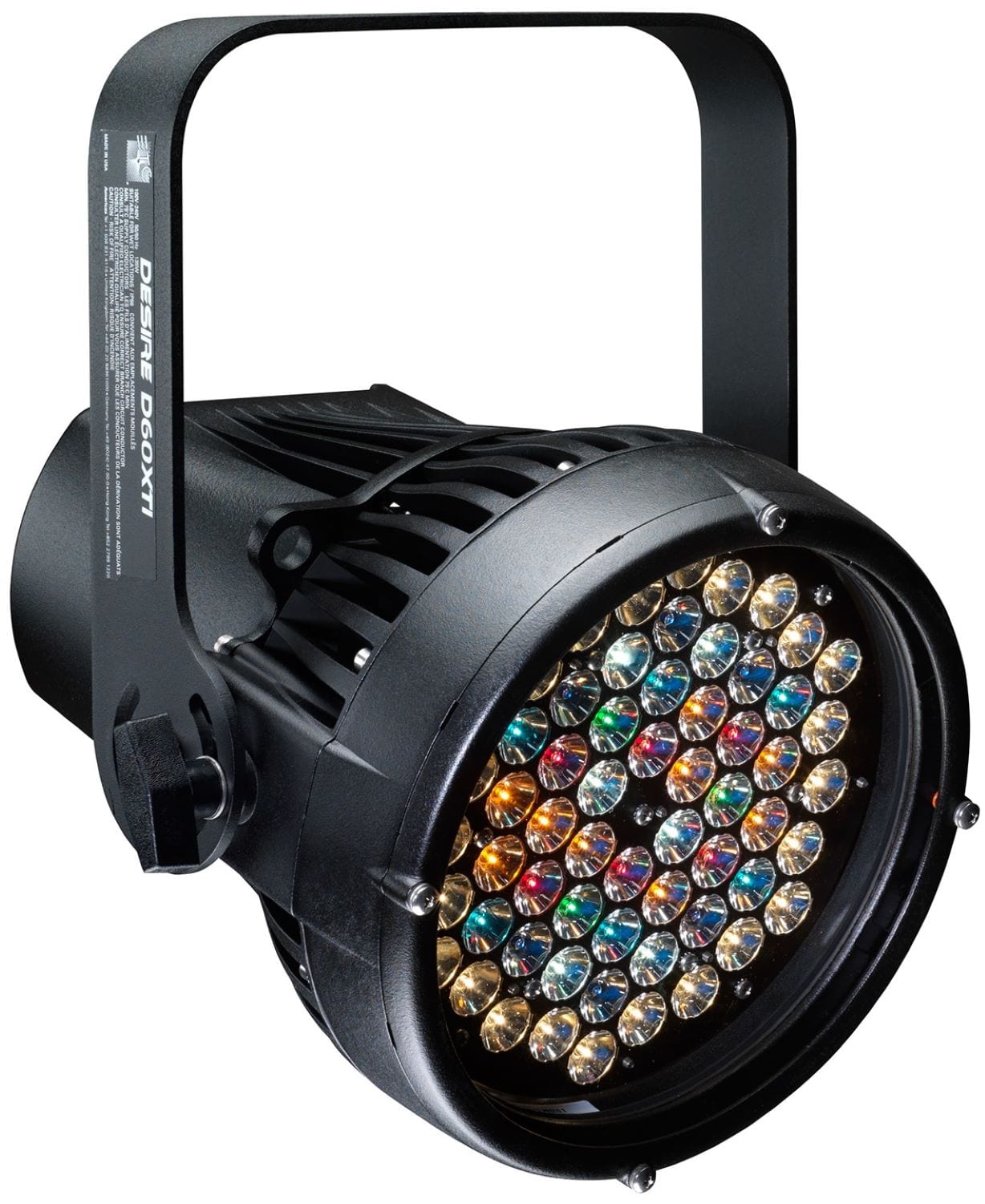 ETC Desire D60XTI Lustr+ LED Par w/ Edison Plug, Black - PSSL ProSound and Stage Lighting