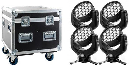 GLP impression X4 Tourpack 4 with stackable case - PSSL ProSound and Stage Lighting