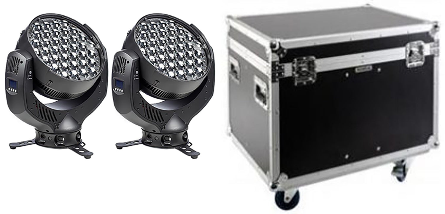 GLP impression X4 L Tourpack 2 with stackable case - PSSL ProSound and Stage Lighting