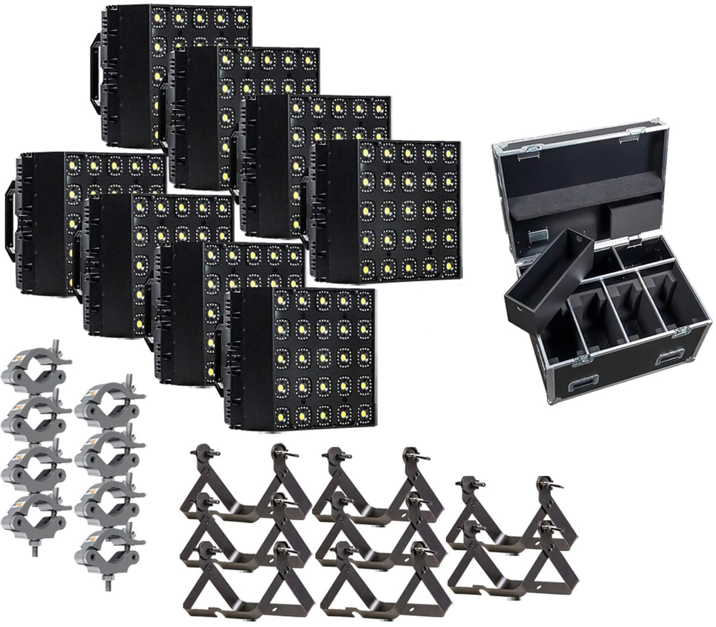 GLP KNV Tourpack 8 with stackable case - PSSL ProSound and Stage Lighting