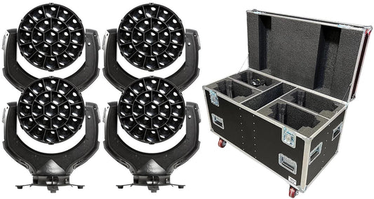 GLP impression X5 Tourpack 4 with stackable case - PSSL ProSound and Stage Lighting