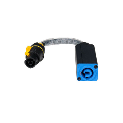 Elation SIP1PCIA; IP65 to STD PWRCON BLUE IN