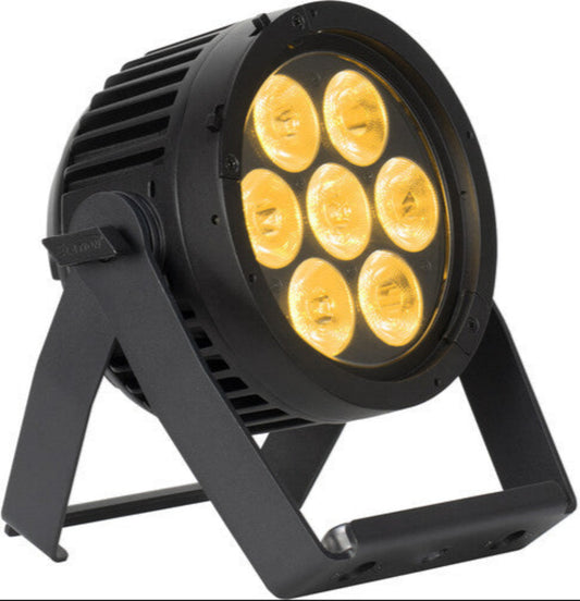 Elation SIX201 SIX+ PAR S (7x) 20 Watt RGBMA and UV LED Par Light - PSSL ProSound and Stage Lighting