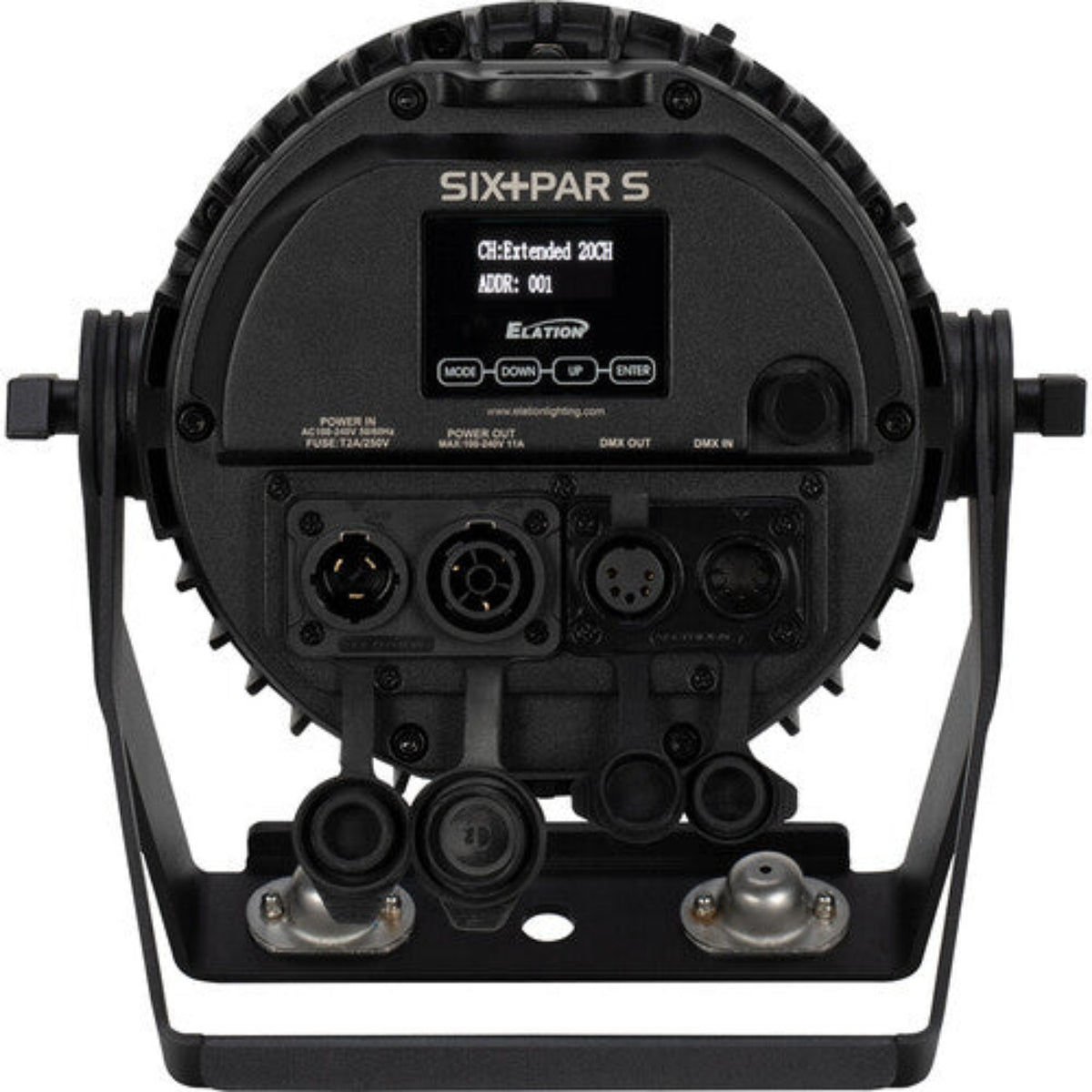 Elation SIX201 SIX+ PAR S (7x) 20 Watt RGBMA and UV LED Par Light - PSSL ProSound and Stage Lighting