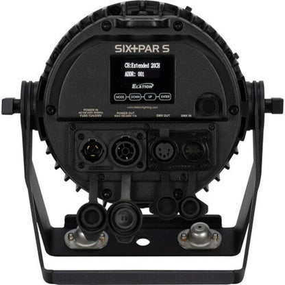 Elation SIX201 SIX+ PAR S (7x) 20 Watt RGBMA and UV LED Par Light - PSSL ProSound and Stage Lighting