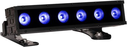 Elation SIX226 SIX+ BAR S (6x) 20 Watt RGBMA and UV LED Par Light - PSSL ProSound and Stage Lighting