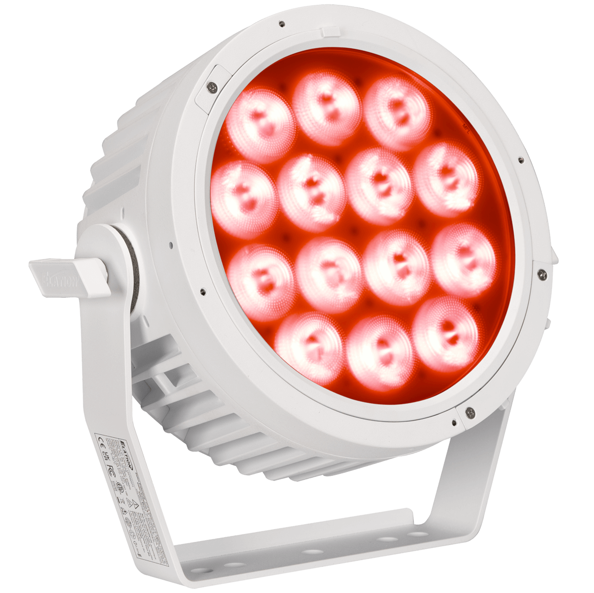 Elation SIX+ PAR L OPS Wht 2 wire SIX+ PAR L OPS Wht 2 wire; 14x20W RGBLA+UV