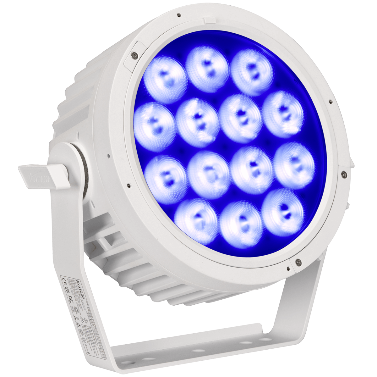 Elation SIX+ PAR L OPS Wht 2 wire SIX+ PAR L OPS Wht 2 wire; 14x20W RGBLA+UV