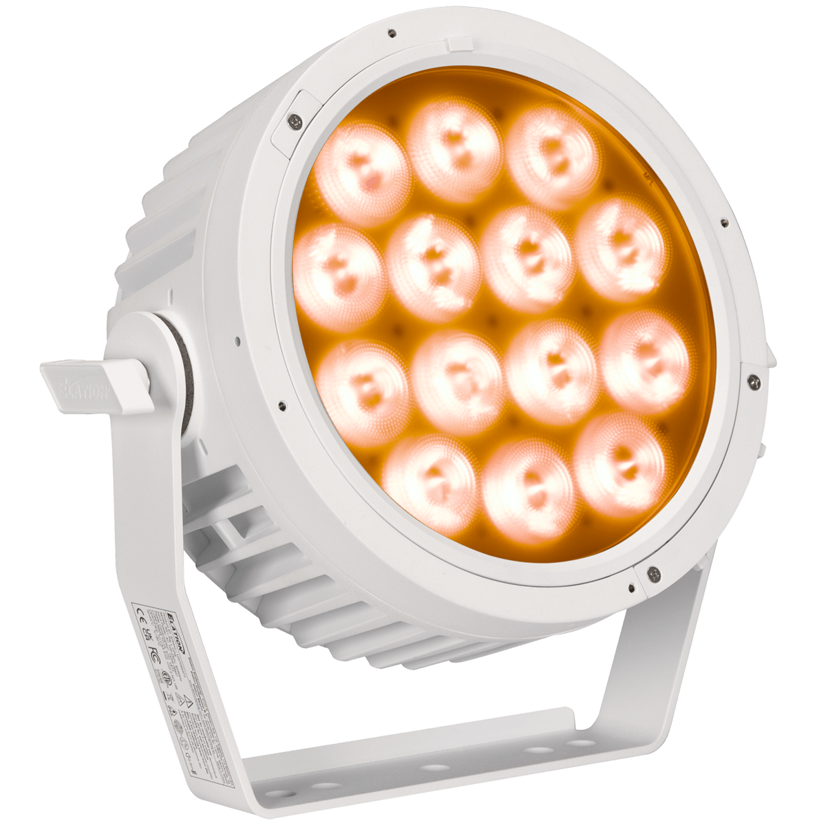 Elation SIX+ PAR L OPS Wht 2 wire SIX+ PAR L OPS Wht 2 wire; 14x20W RGBLA+UV