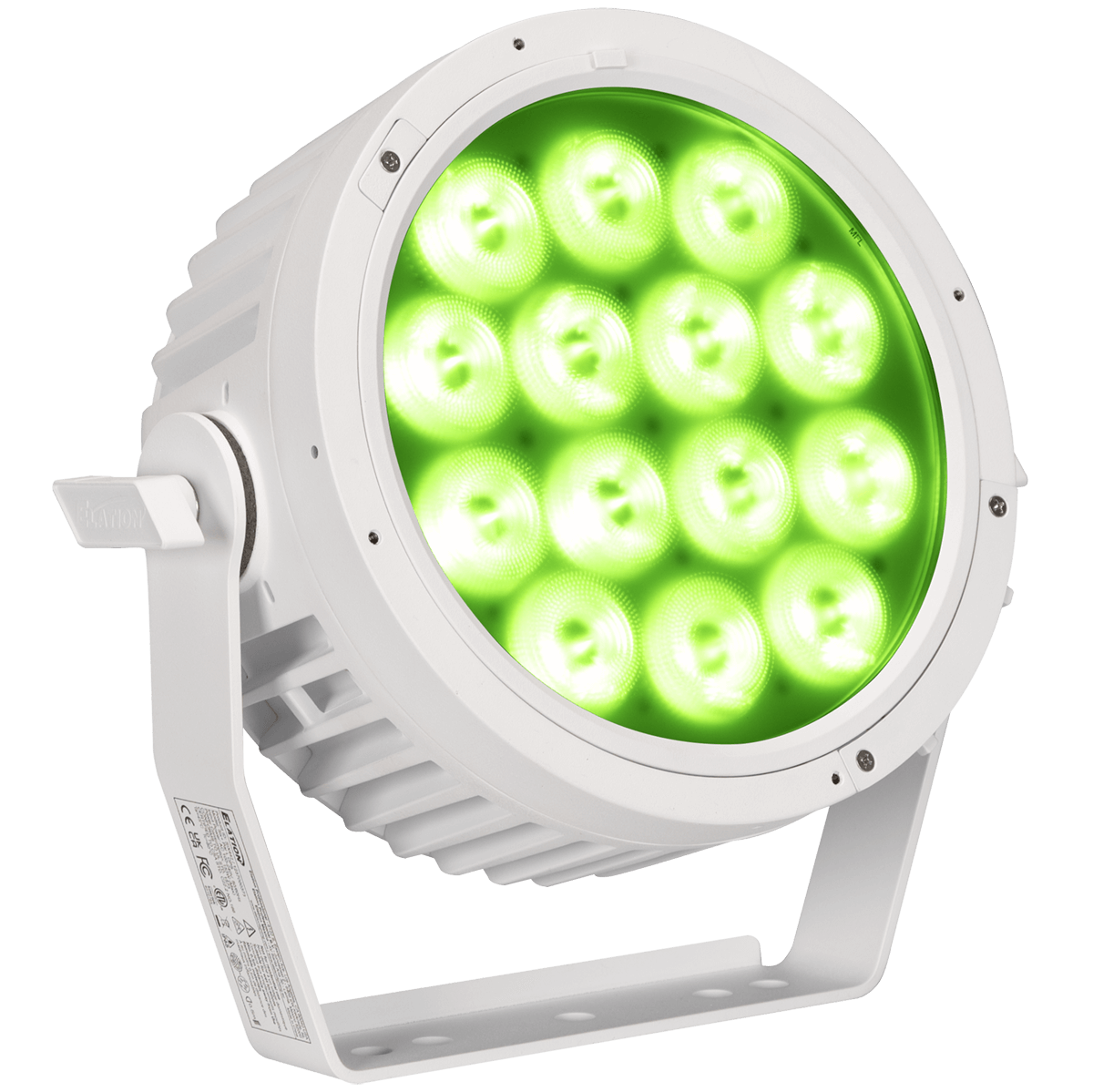 Elation SIX+ PAR L OPS Wht 2 wire SIX+ PAR L OPS Wht 2 wire; 14x20W RGBLA+UV
