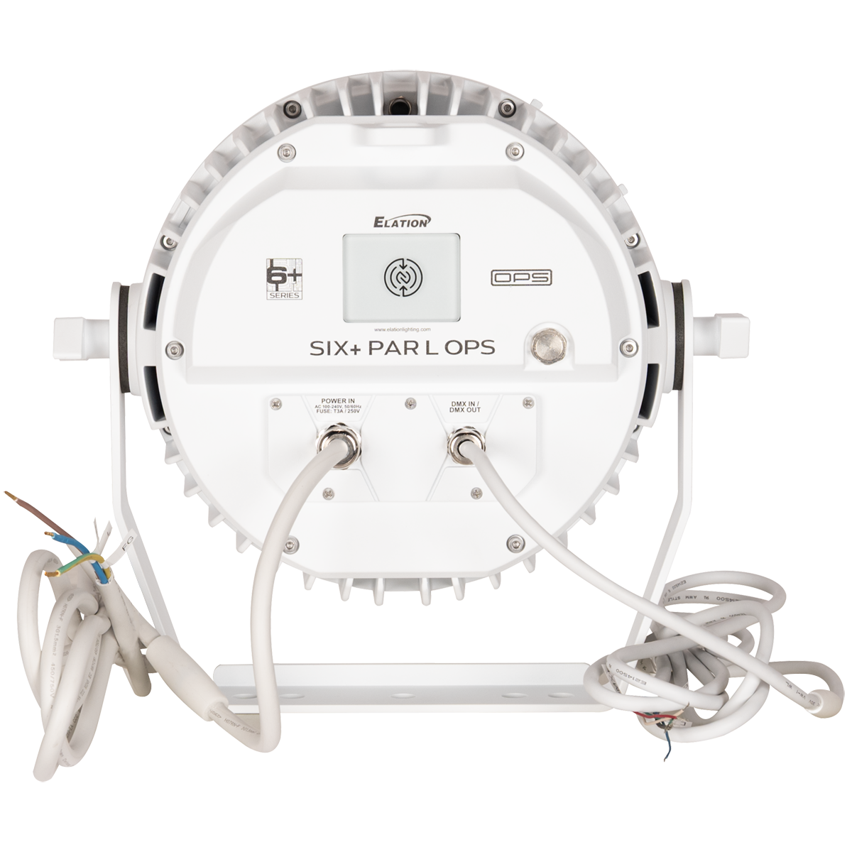 Elation SIX+ PAR L OPS Wht 2 wire SIX+ PAR L OPS Wht 2 wire; 14x20W RGBLA+UV