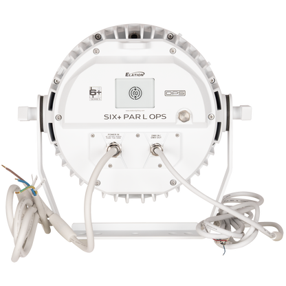 Elation SIX+ PAR L OPS Wht 2 wire SIX+ PAR L OPS Wht 2 wire; 14x20W RGBLA+UV