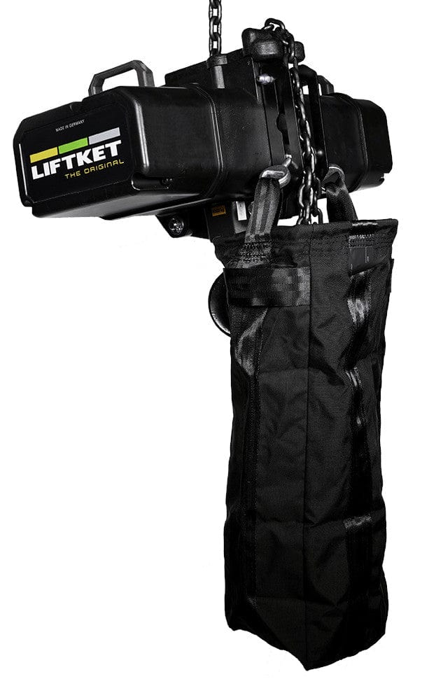 Liftket LK1T80C 1t (2200 lbs) 80' (25 m) 16 FPM Double-Brake Electrical Chain Hoist - Solotech