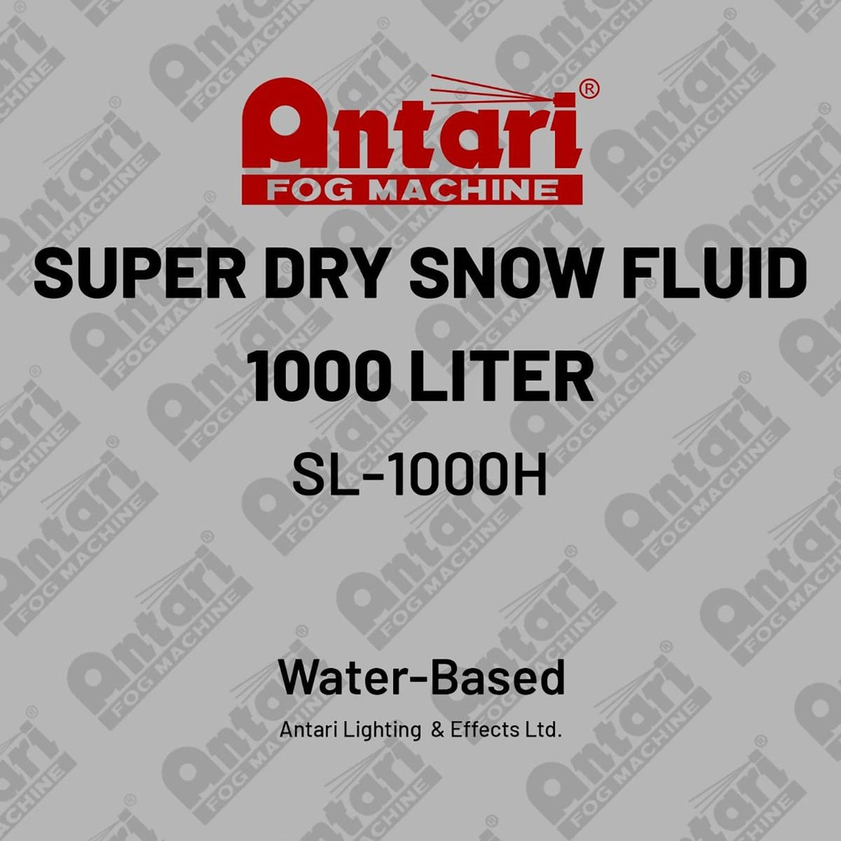 Antari SL-1000H 1000 Liter Tote - Super Dry High Volume Snow Fluid - PSSL ProSound and Stage Lighting
