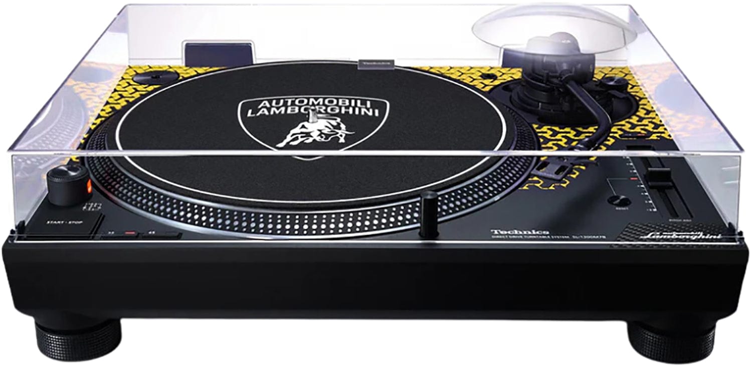 Technics SL-1200M7B Direct Drive Turntable - Automobili Lamborghini Yellow - PSSL ProSound and Stage Lighting